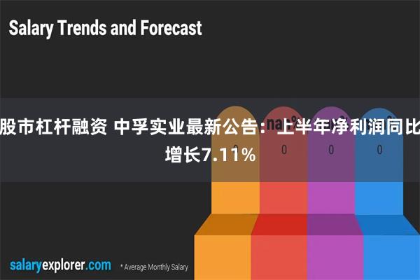 股市杠杆融资 中孚实业最新公告：上半年净利润同比增长7.11